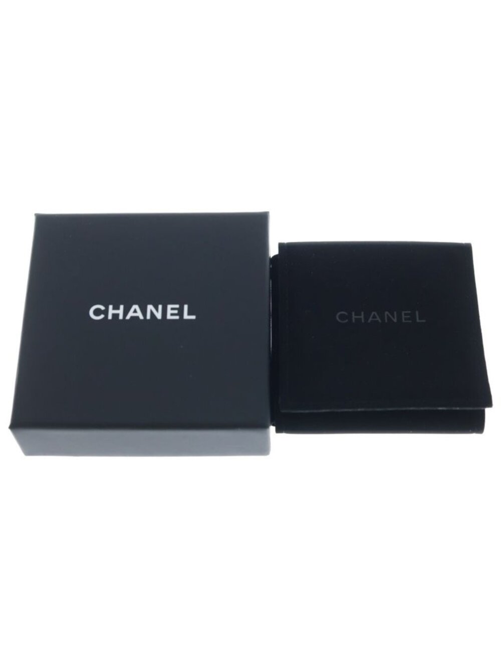 Chanel CC Logo Chain Rhinestone Pearl Brooch Gold - Picture 6 of 6